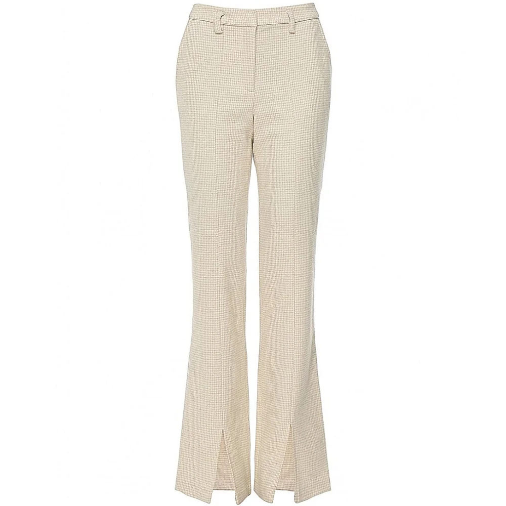 NWT ANINE BING | $310 Houndstooth Virgin Wool Pants - Picture 4 of 9
